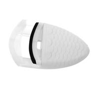 Générique Recourbe-Cils Compact en Plastique Blanc à Motif Écailles de Poisson Mini et Portable Coussinets de Rechange Inclus Outil de Maquillage pour Recourber et Modeler les Cils pour