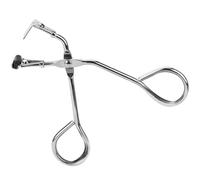 Générique Recourbe-Cils Portable en Acier Inoxydable Argenté Outil de Maquillage pour Cils Recourbe-Cils Ergonomique sans Pincement Accessoire Beauté pour Cils Naturels 1 Pièce