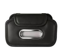 Générique Rectangular Tissue Holder - Car Paper Dispenser Box, 8.07 Inch Easy Access with Headrest Strap, Auto Accessory with Fabric, Space Saving Design, Car Tissue Box for Vehicle Use