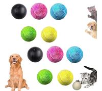 Générique Rectionrae Active Rolling Ball for Dogs, Smart Dog Balls Large with Plush Cover, Interactive Dog Toy, Auto-Moving Anxiety Relief Ball for Puppy Small Medium Large Breed (2 Sets)