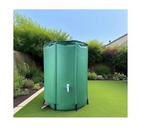 Générique Récupérateur d'eau de Pluie Pliable avec Support et Robinet, kit de récupération d'eau de Pluie pour Jardin, système de Stockage Peu encombrant pour Jardins, récupérateurs d'eau de Pluie et