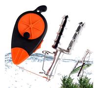 Générique Récupérateur d'hameçons de Pêche - Récupérateur de Leurres - Pince Leurres Acier Inoxydable pour Bateau Randonnée Camping Pêche Hommes Père