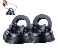 Générique Redreeer Car Phone Holder, 360-Degree Rotatable Mobile Holder with Non-Slip Base, Strong Adsorption Car Holder, Design Dashboard Phone Mount for Car, Suitable for All Phones (2pcs)