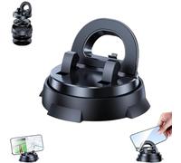 Générique Redreeer Car Phone Holder,Redreeer Car Phone Mount,360-Degree Rotatable Mobile-Holder, Universal Fit, Strong Adsorption Car Holder, No Installation Required, Suitable for All Models (1)