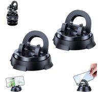 Générique Redreeer Car Phone Holder,Redreeer Car Phone Mount,360-Degree Rotatable Mobile-Holder, Universal Fit, Strong Adsorption Car Holder, No Installation Required, Suitable for All Models (2)