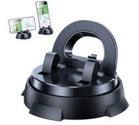 Générique Redreeer Car Phone Holder, Ultra Strong Adsorption Car Bracket, 360-Degree Rotatable Mobile Holder with Non-Slip Base, No Installation Required, Suitable for All Models (1Pcs)