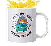 Générique Refined Ceramic Mug - Heat Resistant Novelty Mugs, 350ml Hot Chocolate Mugs with Ergonomic Handle, Drinking Mug for Afternoon Tea, Drinking Cup, Decorative Cup for Everyday Use