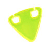 Générique Réflecteur Arrière du Vélo - PVC Night Bicycle Reflector | Bicycle Triangle Reflector, Bicycle Saddle Reflector Arrière Avertissement Accessoires pour Les Emsusiats De Coté