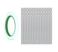 Générique Réflecteurs De Rayons pour Roues De Vélo | 36 Accessoires Sécurité pour Cyclisme,Couvercles Réfléchissants Visibilité | Cyclistes Adultes pour Nuit Route Montagne