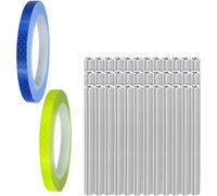 Générique Réflecteurs De Rayons pour Roues De Vélo | 36 Accessoires Sécurité pour Cyclisme,Couvercles Réfléchissants Rayons Vélo,pour Adultes Vélos VTT Et Route