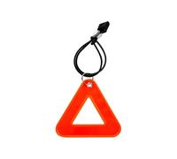 Générique Reflective Safety Pendants - High Visibility Triangle Reflectives Gear for Bike, Running, Hiking & Night Outdoor Activities, Reflectives Safety Ornament for Camping & Commuting