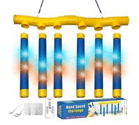 Générique Reflex Challenge Game, Catching Sticks Reaction Training Toy, Interactive Hand Eye Coordination Activity with 3 Adjustable Speeds, Fun Educational Game for Kids, 15.74x2.08x3.74 inches