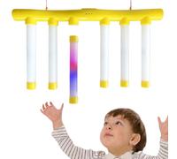 Générique Reflex Challenge Game, Reflex Game,Glulin dans Le Jeu de réaction Sombre - Jouet de Formation de Coordination des Yeux avec la Musique, activité éducative, 3 Niveaux ajustés, Charge USB