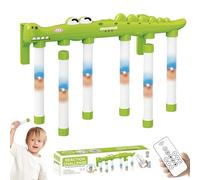 Générique Reflex Game, Reaction Training Drop Sticks, Interactive Sports Toy, 3-Speed Adjustable Design, Hand-Eye Coordination Trainer, 1 Set Multicolor, Compact Ideal for Boys Girls, Adults