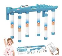 Générique Reflex Game, Reflex Training Drop Sticks Games, 15.87x9.17x6.06 inches 3 Adjustable Speed Reaction Trainings Toys, Hand-Eye Coordination, Sports Equipment for Boys, Adults, Girls