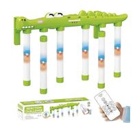 Générique Reflex Sticks, Hand Speed Challenge Toy, Adjustable Speed Reaction Trainer, 3 Falling Sticks with Remote Control for Sports Coordination Teens Adults, 15.87x9.17x6.06 inches, 1 Set