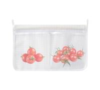 Générique Réfrigérateur Panier de Porte - Petit Réutilisable Respirant | Panier en mesh pour porte de frigo,pour Sachets de Sauce, Snacks, Thé, Garage, Dortoir, Personnes Âgées,