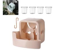 Générique Refroidisseur Ventilateur De Sol Avec Glacon, Porte Glace Suspendu Pour Ventilateur, Ventilateurs De Refroidissement Brume D'adaptateur, Rafraîchisseur D'air Sans Perçage(B)