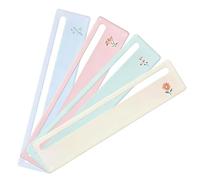 Générique Règle de Lecture pour Mahjong,Set de 4 Pièces Léger Débutant | Bandes Repères pour Lignes de Mahjong - pour Jeu à Domicile, Voyage, fête, Pratique et Apprentissage