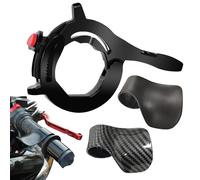 Générique Régulateur De Vitesse Moto Verrouillage Des Gaz,Blocage des Gaz en 3 Pièces avec Collier de Serrage | Accessoires Moto pour Tourisme Randonnée Urbaine Route VTT Camping