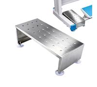 Générique Rehausseur Pédale Machine À Hauteur Réglable en Acier Inoxydable