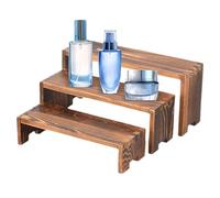 Générique Rehausseurs en Bois pour Présentation De Table - Support À Cupcakes en Bois - Support Rectangulaire pour Gâteaux, Bijoux, Figurines Et Parfums