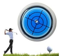 Générique Reliablevalidity Golf Ball Marke, Golf Trainer-GolfBall Marker Round Cap Clip Mark with Level Function with Hat Clip, Ideal GolfGift for Men & Women (Blue)