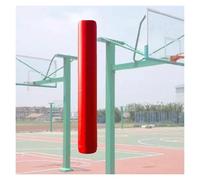 Générique Rembourrage De Poteau Cylindrique,180 Cm Haut, Absorbe Les Chocs,Patch Souple,Protection Sécurité for Parc D'attractions Maternelle(Red,Dia 16.5cm)