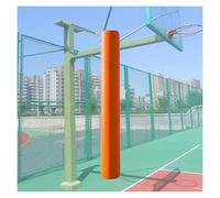 Générique Rembourrage for Poteau Cylindrique, Patch Souple Amovible De 2 Cm D'épaisseur for Poteau De Basket, Protection De Sécurité for La Maison(Orange,Dia 16.5cm)