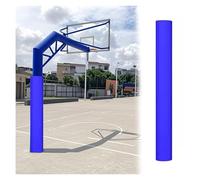 Générique Rembourrage for Poteau de Basket-Ball, 1,8 m, Rond, imperméable, diamètre 11,4 cm, 14,5 cm, 16,5 cm, 22,1 cm, Personnalisable, for Terrain de Jeu/Parking(Blue,Dia 5.5in)