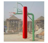 Générique Rembourrage for Poteau De Basket-Ball,Housse Protection for Parc D'attractions,Épaisseur 2 Cm,for Courts Tennis Et Écoles(Red,Dia 14cm)