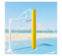 Générique Rembourrage for Poteau De Basket-Ball, Patch Souple Absorbant Les Chocs for Jardin d'enfants, Facile À Entretenir for Parc D'attractions(Yellow,Dia 16.5cm)