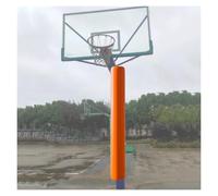 Générique Rembourrage for Poteau De Basket-Ball,Poteaux Ronds D'extérieur,Patch Souple Enveloppant,Protection De Sécurité for École,Maternelle(Orange,Dia 22cm)