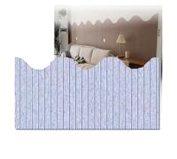 Générique Rembourrage Mural Anti-Collision for Enfants, Panneau De Tête De Lit 3D À Décoller Et Coller, Panneaux De Tête De Lit Rembourrés Muraux, for Chambre À Coucher Et Salon(Blue1,120x240cm)