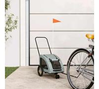 Générique Remorque de vélo pour Animaux de Compagnie Gris,Poussettes pour Animaux de Compagnie,7.5KG-93972