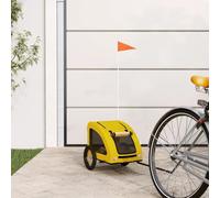 Générique Remorque de vélo pour Animaux de Compagnie Jaune,Poussettes pour Animaux de Compagnie,6.7KG-93952