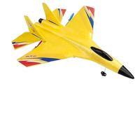 Générique Remote Control Airplane, 2.4ghz Rc Aviones De Control Remoto Para Adultos Model Toy, Kids Drone, for Beginner Or Airplane Toy Gifts (Yellow)
