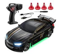 Générique Remote Control Car - 1:64 RC Electric Racing Car Toys | Realistic Drift Auto Ergonomic Racing Vehicle for Children Teens Birthday Indoor Christmas Race Outdoor Fun