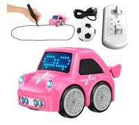 Générique Remote Control Car - Smart Follow and Escape Mode Mini RC Truck Toy Sensor Activated Gesture Control Interactive Car with Line Following Function STEM Educational
