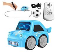 Générique Remote Control Car - Smart Follow and Escape Mode Mini RC Truck Toy Sensor Activated Gesture Control Interactive Car with Line Following Function STEM Educational
