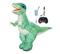 Générique Remote Control Dinosaur, Inflatable Dinosaur Toy, 35.4 inch Figure, 360 Degree Movement, Interactive Kids Play, Park Indoor Outdoor, Halloween Birthday Gift, Fun Game for Children