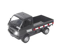 Générique Remote Control Truck - 1:16 Electric Remote Control Truck with LED Simulation Lights, Construction Vehicles Transportation Tool, Drift Auto for Boys Girls