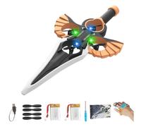 Générique Remote Flying Sword, Flying Sword Rc Glider, 2025 New Stunt Remote-Controlled, 3-Speed Control, 360-Degree Stunt Roll, Easy to Fly Remotes Control Plane for Teens (2Battery,Bronze-Gesture)