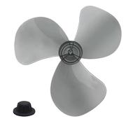 Générique Remplacement de la feuille de ventilateur debout - Remplacement la lame ventilateur 400 mm 40,6 cm | Feuille Ffan salon à hélice à 3 pales avec rotation équilibrée pour chambre à coucher