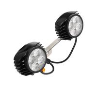 Générique Remplacement des phares de scooter avec lampes appariées | Câbles connectés avec fiches installées, le câblage du scooter reste inchangé pendant l ' installation