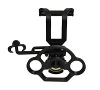 Générique Remplacement du Mini Volant d'Impression 3D pour GameSir Nova lite Accessoires Auxiliaires de Manette de Jeu (Black)