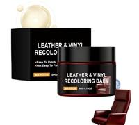 Générique Rénovateur Cuir | Baume Conditionneur Cuir Bordeaux 50 Grammes,Crème Revitalisante pour Sac À Main | pour Meubles, Canapé, Divan, Porte-Monnaie, Automobile, Sac À Main, Chaussures