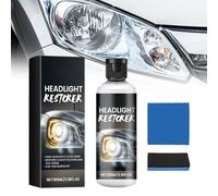 Générique Renovateur Phare Voiture, Kit Renovation Phare Voiture avec Serviette et Eponge, Polish Phares Voitures Kit de Restauration de Phares pour Moto et Auto Outil de Réparation Polissage (1Pcs)