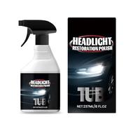 Générique Rénovation De Phares De Voiture | Spray De Restauration De Phares 237ml | Kit De Polissage pour Détails Protection Nettoyage Automobile | pour Véhicule Utilitaire SUV Camping-Car