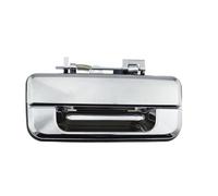 Générique Réparation de poignée de porte de voiture Poignée de porte coffre arrière noire/chromée pour Ford Ranger 2.3L pick-up 06-11(Chrome)